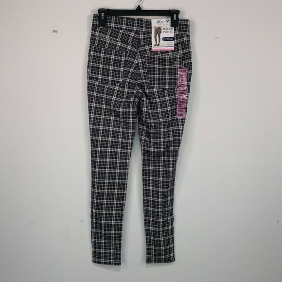 Seven7 Pull On Ponte 4-Way Stretch Legging W/Pockets, Women's Size S - Grey - Picture 2 of 9